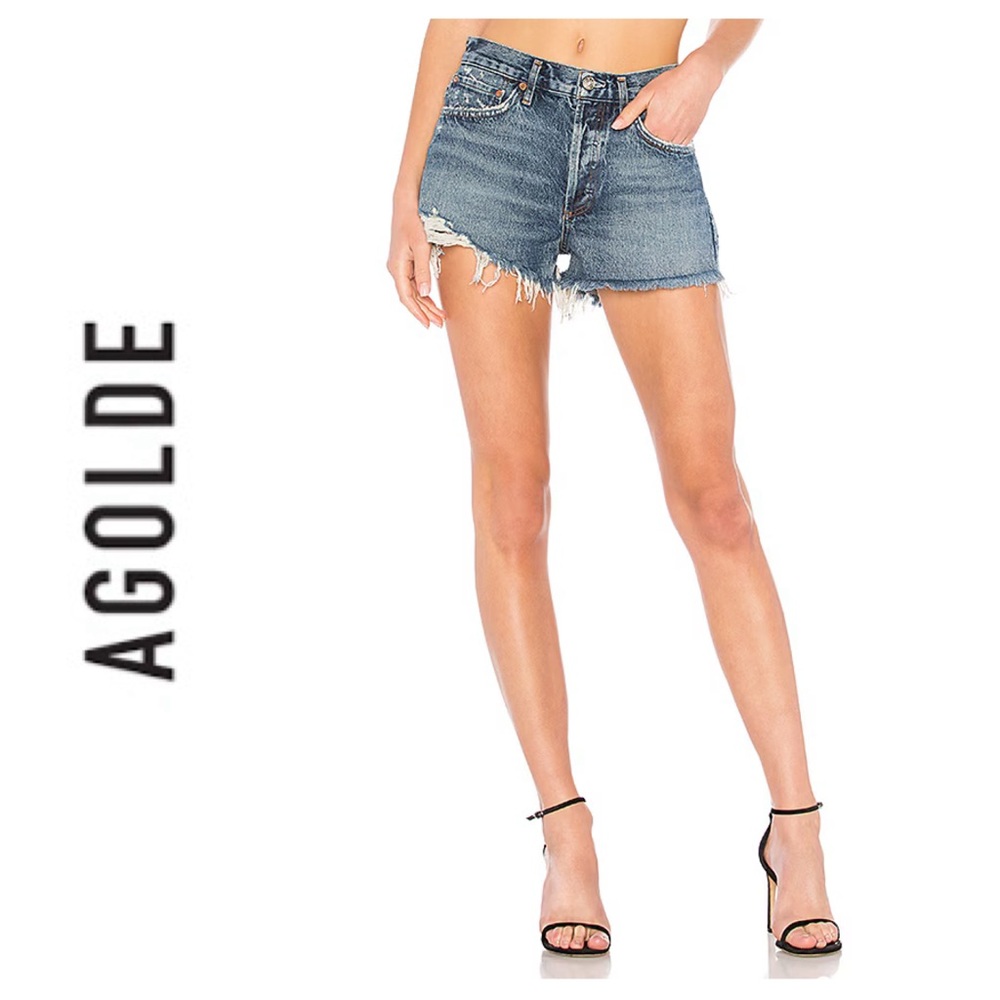 Agolde “Parker” denim shorts!